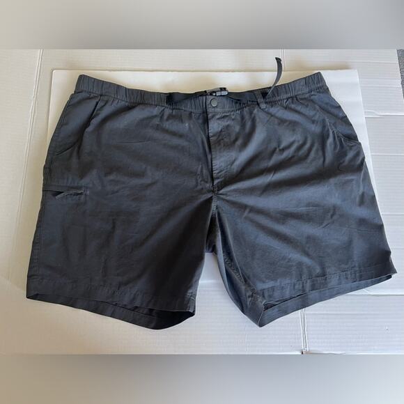 Free Assembly Charcoal Gray 8" Climbing Cotton/Nylon with Buckle Shorts Sz XXXL - Picture 3 of 9